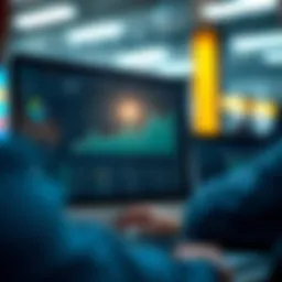 Customer database software interface showcasing analytics