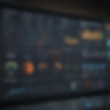Key Performance Metrics Dashboard Analytics dashboard showcasing performance metrics