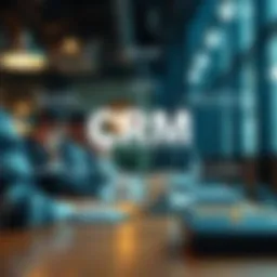 Visual representation of CRM concepts