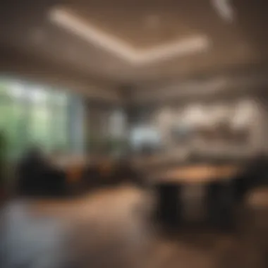 Inspiring Workshop Environment A motivational workshop in a vibrant conference room