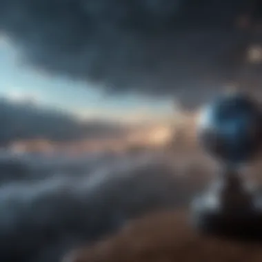 Visual representation of compliance and regulatory features in private clouds