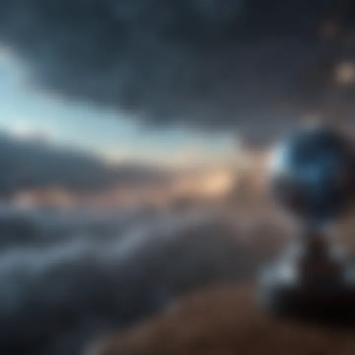 Visual representation of compliance and regulatory features in private clouds