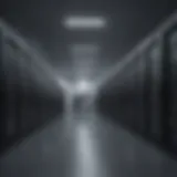 Secure data center representing private cloud infrastructure