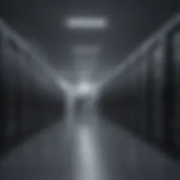 Secure data center representing private cloud infrastructure