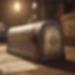 A vintage direct mail advertisement showcasing its historical significance