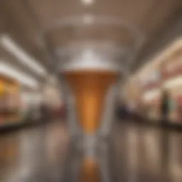 Visual representation of the shopping funnel stages